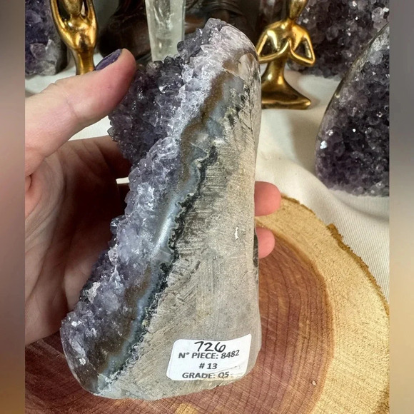 Druzy Rainbow Amethyst from Brazil - Picture 6 of 6